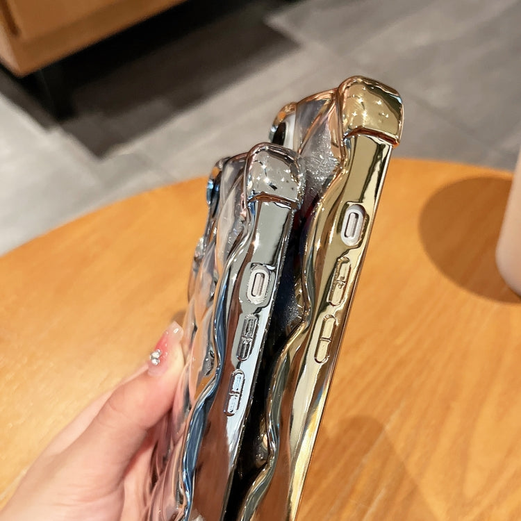 3D Diamond Lattice Laser Engraving Glitter Paper Phone Case, For iPhone 14 Pro Max, For iPhone 15 Plus, For iPhone 13 Pro Max, For iPhone 15