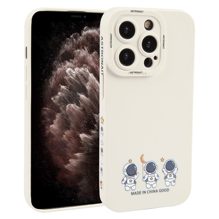Astronaut Pattern TPU Phone Case, For iPhone 12 mini, For iPhone 11 Pro Max, For iPhone 11, For iPhone 11 Pro, For iPhone XS / X, For iPhone XR, For iPhone XS Max, For iPhone 8 Plus / 7 Plus