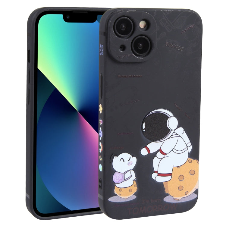 Astronaut Pattern Frosted TPU Phone Case, For iPhone 13 mini, For iPhone 12, For iPhone 12 Pro Max, For iPhone 12 Pro, For iPhone 12 mini, For iPhone 11 Pro Max, For iPhone 11, For iPhone 11 Pro