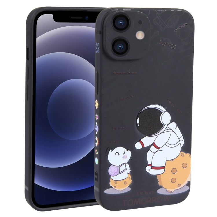 Astronaut Pattern Frosted TPU Phone Case, For iPhone 13 mini, For iPhone 12, For iPhone 12 Pro Max, For iPhone 12 Pro, For iPhone 12 mini, For iPhone 11 Pro Max, For iPhone 11, For iPhone 11 Pro