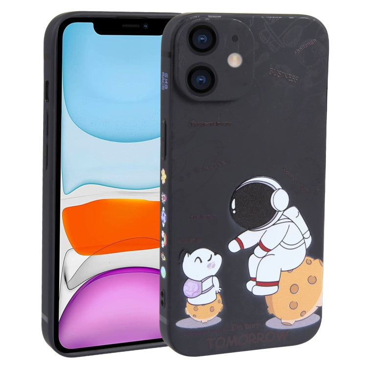 Astronaut Pattern Frosted TPU Phone Case, For iPhone 13 mini, For iPhone 12, For iPhone 12 Pro Max, For iPhone 12 Pro, For iPhone 12 mini, For iPhone 11 Pro Max, For iPhone 11, For iPhone 11 Pro