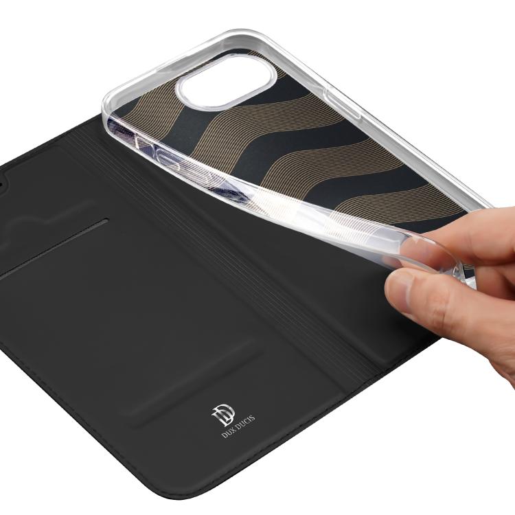 DUX DUCIS Skin Pro Series Flip Leather Phone Case, For iPhone 17e / 16e, For iPhone 17 Pro Max, For iPhone 17 Pro, For iPhone 17, For iPhone Air