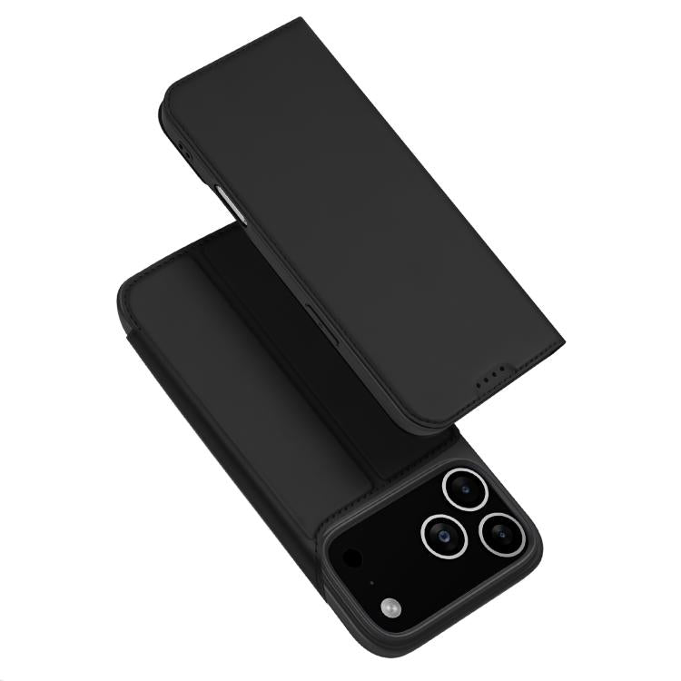 Étui à rabat en cuir DUX DUCIS Skin Pro Series pour iPhone 16 Pro Max, iPhone 16 Pro, iPhone 16 Plus, iPhone 16, iPhone 16e, iPhone 15 Pro Max, iPhone 15 Pro