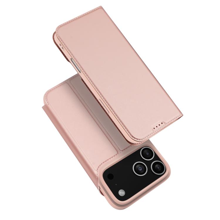 Étui à rabat en cuir DUX DUCIS Skin Pro Series pour iPhone 16 Pro Max, iPhone 16 Pro, iPhone 16 Plus, iPhone 16, iPhone 16e, iPhone 15 Pro Max, iPhone 15 Pro