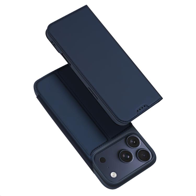 Étui à rabat en cuir DUX DUCIS Skin Pro Series pour iPhone 16 Pro Max, iPhone 16 Pro, iPhone 16 Plus, iPhone 16, iPhone 16e, iPhone 15 Pro Max, iPhone 15 Pro