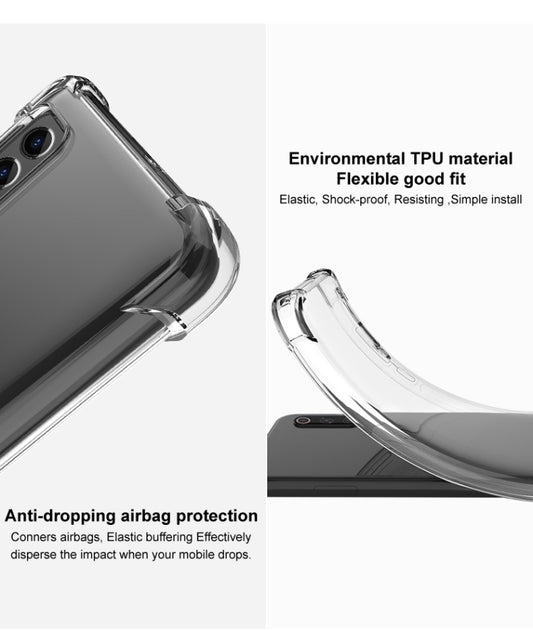 IMAK full coverage shockproof bumper for P Smart 2020 impact protection