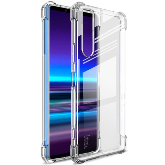 IMAK full coverage TPU protective case for Sony Xperia 1 II with shockproof design