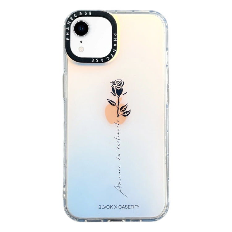 Double-sided Film Print Rose Phone Case, For iPhone 14 Plus, For iPhone 14, For iPhone 14 Pro, For iPhone 14 Pro Max, For iPhone 13 Pro Max, For iPhone 13 Pro, For iPhone 13, For iPhone 12, For iPhone 12 Pro Max, For iPhone 12 Pro, For iPhone 11 Pro Ma...