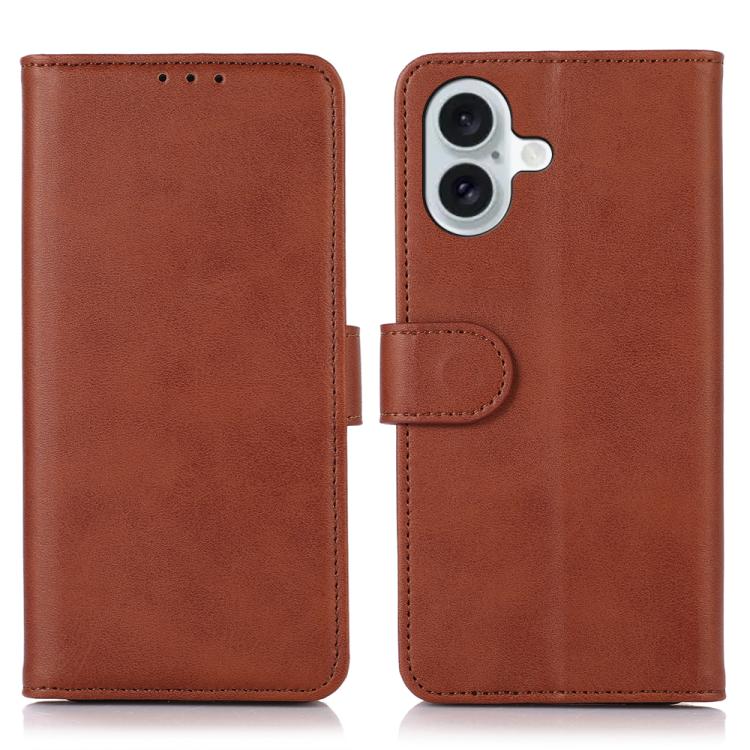 Cow Texture Leather Phone Case, For iPhone 16e, For iPhone 16 Pro Max, For iPhone 16 Pro, For iPhone 16 Plus, For iPhone 16, For iPhone 15 Pro Max