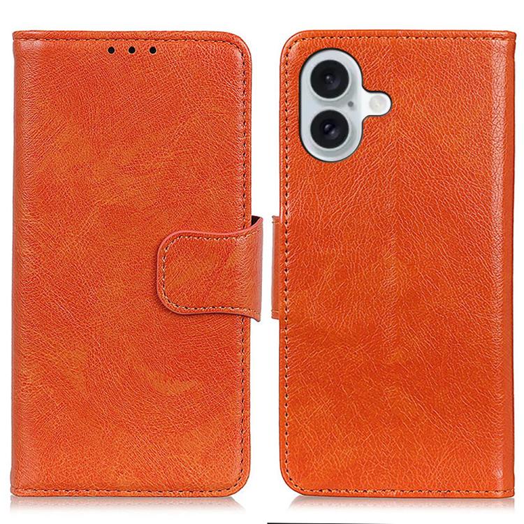 Nappa Texture Leather Case, For iPhone 16e, For iPhone 16 Pro Max, For iPhone 16 Pro, For iPhone 16 Plus, For iPhone 16, For iPhone 15 Pro Max