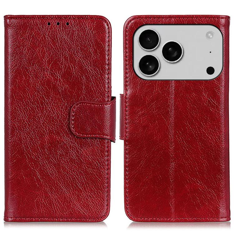 Nappa Texture Leather Case, For iPhone 16e, For iPhone 16 Pro Max, For iPhone 16 Pro, For iPhone 16 Plus, For iPhone 16, For iPhone 15 Pro Max