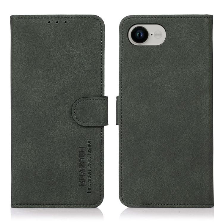 KHAZNEH Matte Texture Leather Phone Case, For iPhone 16e, For iPhone 16 Pro Max, For iPhone 16 Pro, For iPhone 16 Plus, For iPhone 16, For iPhone 15 Pro Max
