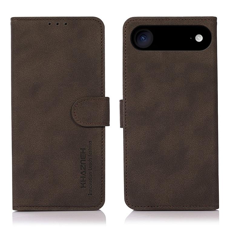 KHAZNEH Matte Texture Leather Phone Case, For iPhone 16e, For iPhone 16 Pro Max, For iPhone 16 Pro, For iPhone 16 Plus, For iPhone 16, For iPhone 15 Pro Max