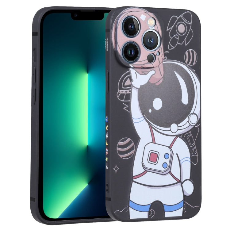 Spaceman Binoculars Phone Case, For iPhone SE 2022 / SE 2020 / 8 / 7, For iPhone 13 Pro Max, For iPhone 13 Pro, For iPhone 13