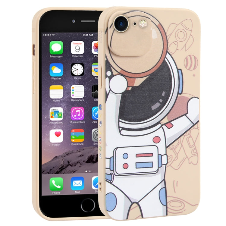 Spaceman Binoculars Phone Case, For iPhone SE 2022 / SE 2020 / 8 / 7, For iPhone 13 Pro Max, For iPhone 13 Pro, For iPhone 13