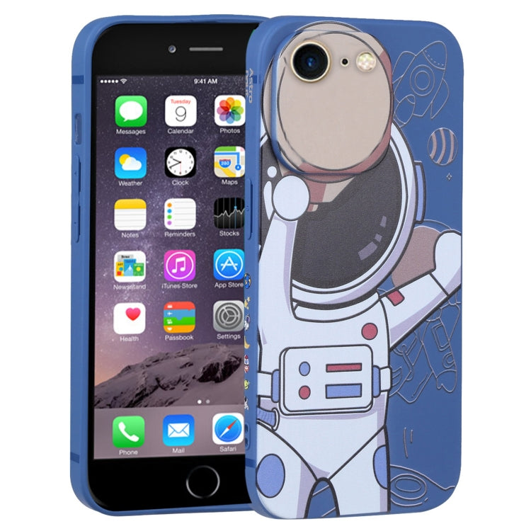 Spaceman Binoculars Phone Case, For iPhone SE 2022 / SE 2020 / 8 / 7, For iPhone 13 Pro Max, For iPhone 13 Pro, For iPhone 13