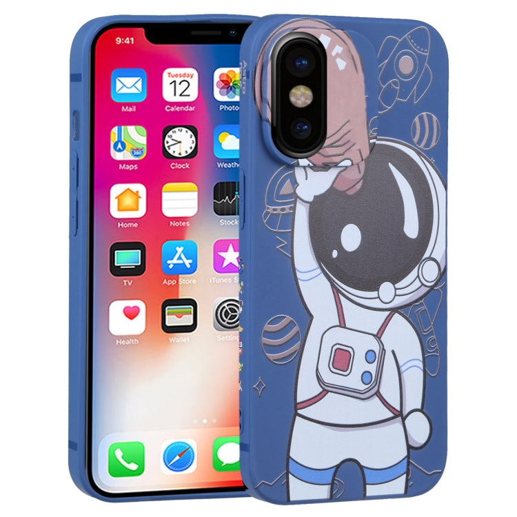 Spaceman Binoculars Phone Case, For iPhone XS / X, For iPhone XR, For iPhone XS Max, For iPhone 8 Plus / 7 Plus