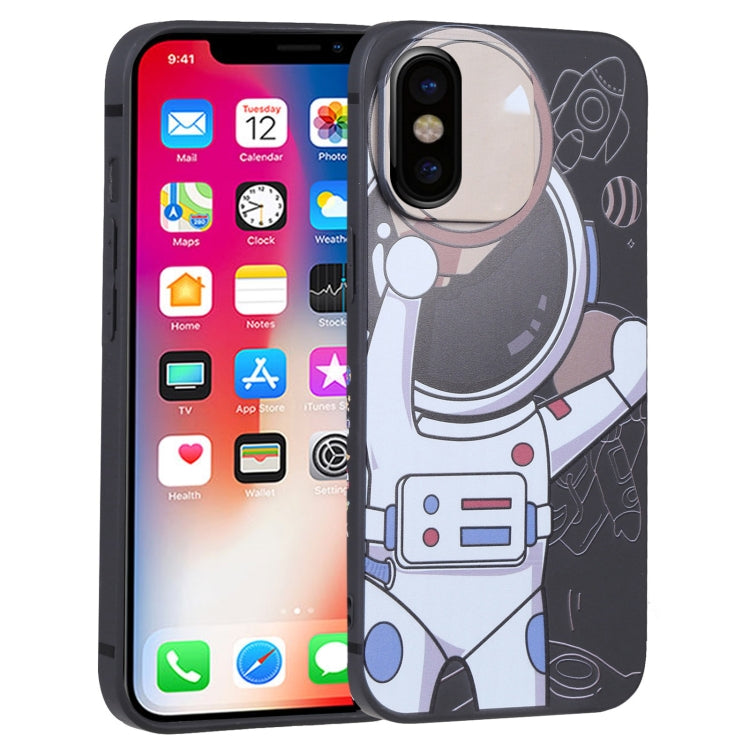 Spaceman Binoculars Phone Case, For iPhone XS / X, For iPhone XR, For iPhone XS Max, For iPhone 8 Plus / 7 Plus
