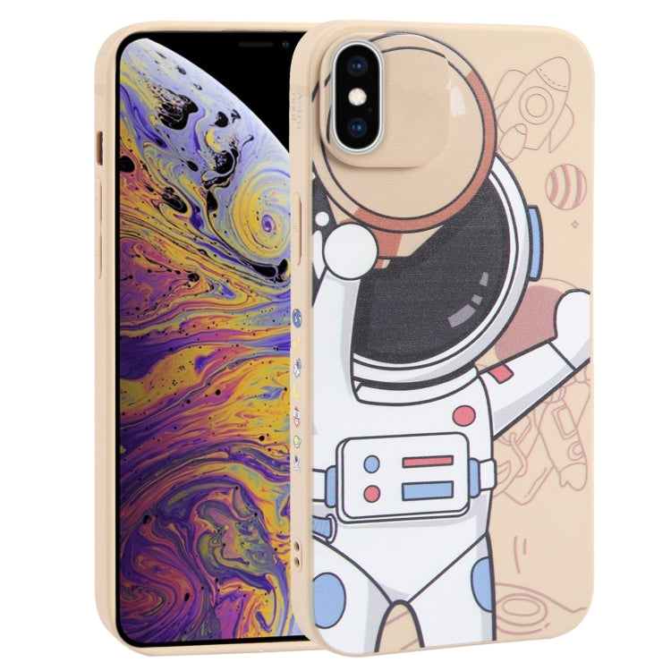 Spaceman Binoculars Phone Case, For iPhone XS / X, For iPhone XR, For iPhone XS Max, For iPhone 8 Plus / 7 Plus