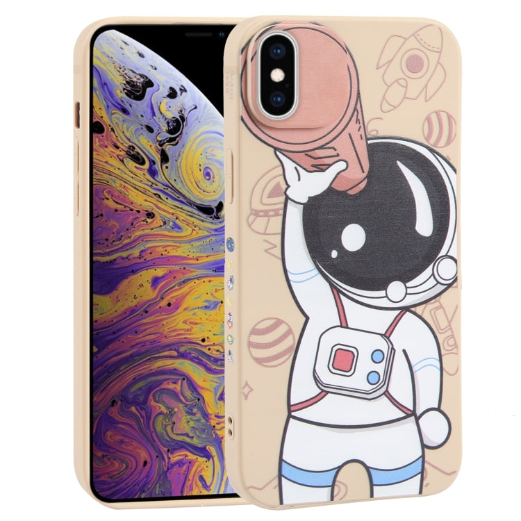 Spaceman Binoculars Phone Case, For iPhone XS / X, For iPhone XR, For iPhone XS Max, For iPhone 8 Plus / 7 Plus