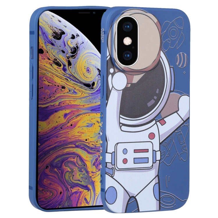 Spaceman Binoculars Phone Case, For iPhone XS / X, For iPhone XR, For iPhone XS Max, For iPhone 8 Plus / 7 Plus