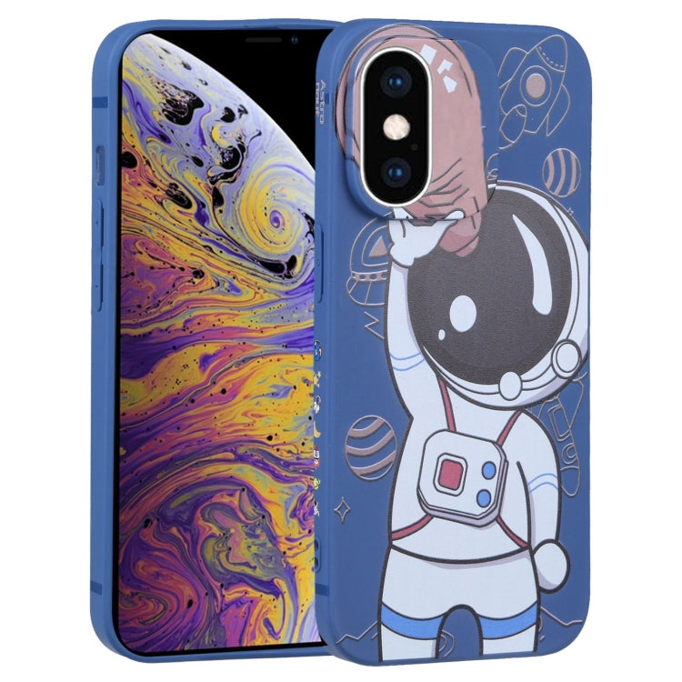 Spaceman Binoculars Phone Case, For iPhone XS / X, For iPhone XR, For iPhone XS Max, For iPhone 8 Plus / 7 Plus