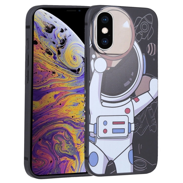 Spaceman Binoculars Phone Case, For iPhone XS / X, For iPhone XR, For iPhone XS Max, For iPhone 8 Plus / 7 Plus