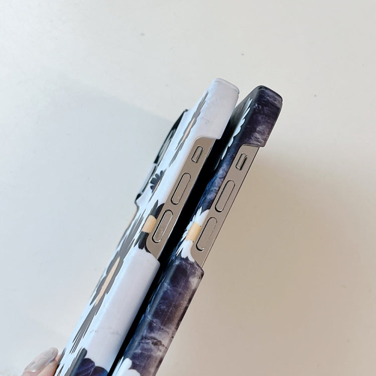 Frosted Daisy Film Phone Case, For iPhone 12 Pro Max, For iPhone 12 Pro, For iPhone 11, For iPhone 11 Pro Max, For iPhone XS / X, For iPhone XR, For iPhone XS Max
