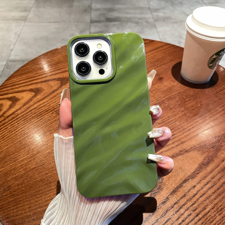Solid Color Wave Texture TPU Phone Case, For iPhone 14 /13, For iPhone 14 Pro, For iPhone 14 Pro Max