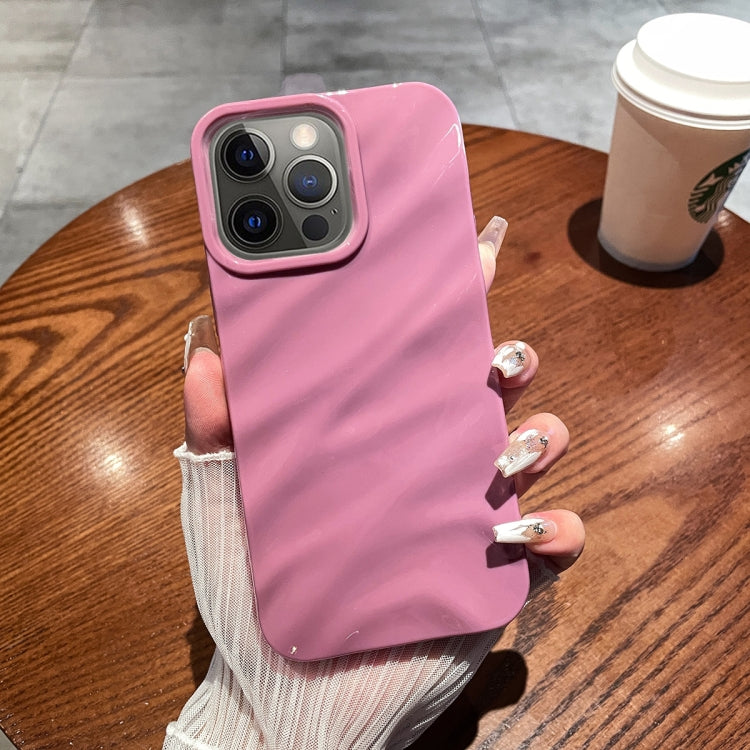 Solid Color Wave Texture TPU Phone Case, For iPhone 12 / 12 Pro, For iPhone 12 Pro Max, For iPhone 11 Pro Max