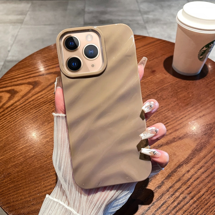 Solid Color Wave Texture TPU Phone Case, For iPhone 12 / 12 Pro, For iPhone 12 Pro Max, For iPhone 11 Pro Max