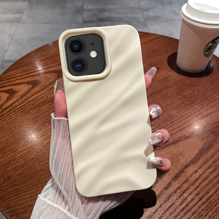 Solid Color Wave Texture TPU Phone Case, For iPhone 12 / 12 Pro, For iPhone 12 Pro Max, For iPhone 11 Pro Max