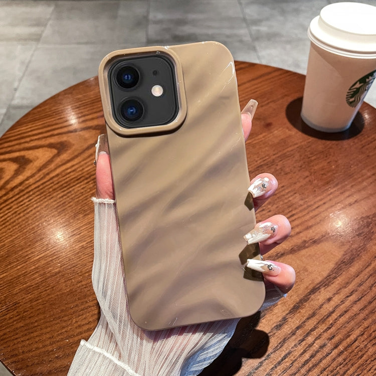Solid Color Wave Texture TPU Phone Case, For iPhone 12 / 12 Pro, For iPhone 12 Pro Max, For iPhone 11 Pro Max