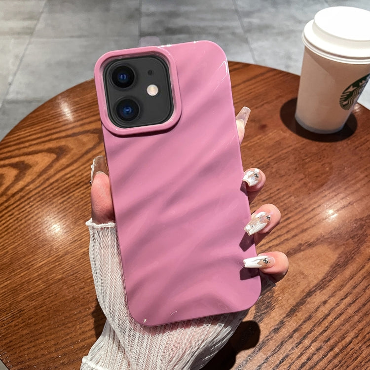 Solid Color Wave Texture TPU Phone Case, For iPhone 12 / 12 Pro, For iPhone 12 Pro Max, For iPhone 11 Pro Max