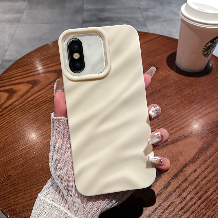 Solid Color Wave Texture TPU Phone Case, For iPhone 11, For iPhone X / XS, For iPhone XR