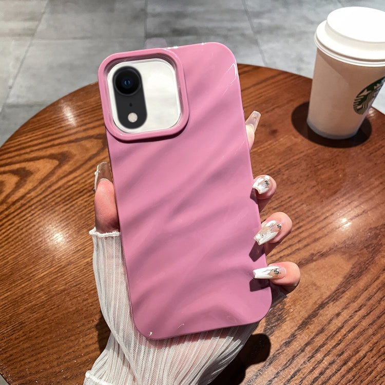 Solid Color Wave Texture TPU Phone Case, For iPhone 11, For iPhone X / XS, For iPhone XR