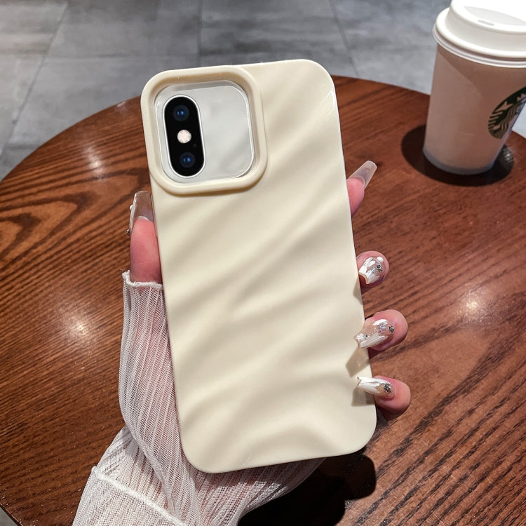 Solid Color Wave Texture TPU Phone Case, For iPhone 11, For iPhone X / XS, For iPhone XR