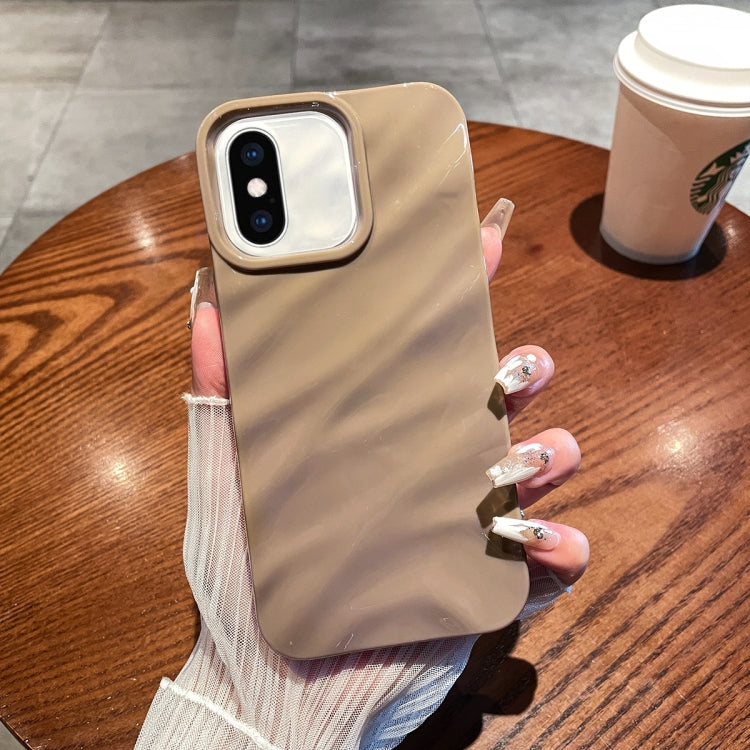 Solid Color Wave Texture TPU Phone Case, For iPhone 11, For iPhone X / XS, For iPhone XR