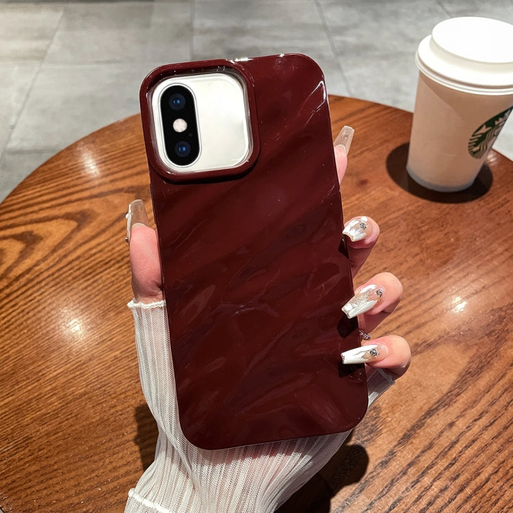 Solid Color Wave Texture TPU Phone Case, For iPhone 11, For iPhone X / XS, For iPhone XR
