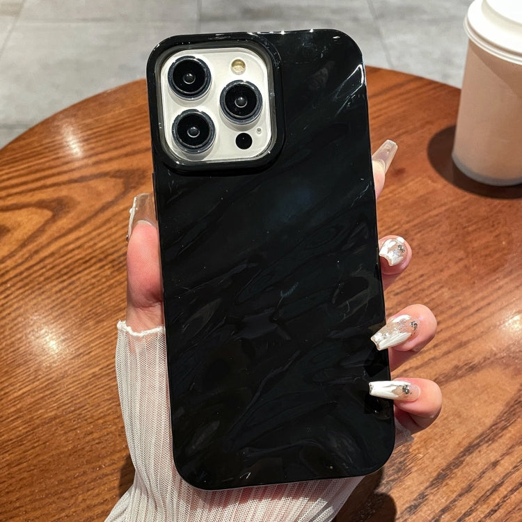 Solid Color Wave Texture TPU Phone Case, For iPhone 16 Pro Max, For iPhone 16 Pro, For iPhone 16 Plus