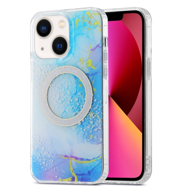 Dual-side IMD Marble Magsafe Phone Case, For iPhone 13, For iPhone 12, For iPhone 12 Pro Max