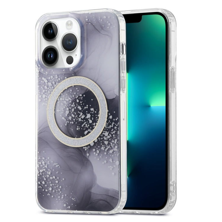 Dual-side IMD Marble Magsafe Phone Case, For iPhone 13 Pro Max, For iPhone 15, For iPhone 13 Pro