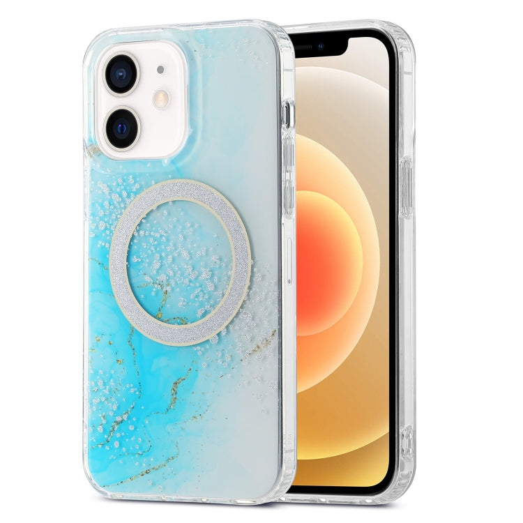 Dual-side IMD Marble Magsafe Phone Case, For iPhone 13, For iPhone 12, For iPhone 12 Pro Max