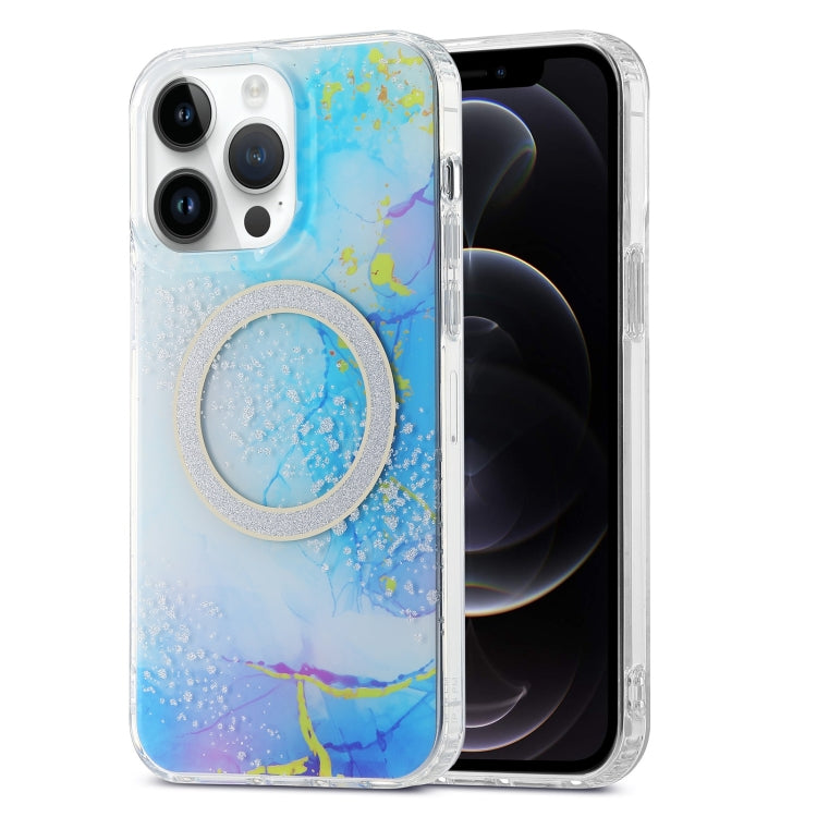 Dual-side IMD Marble Magsafe Phone Case, For iPhone 12 Pro