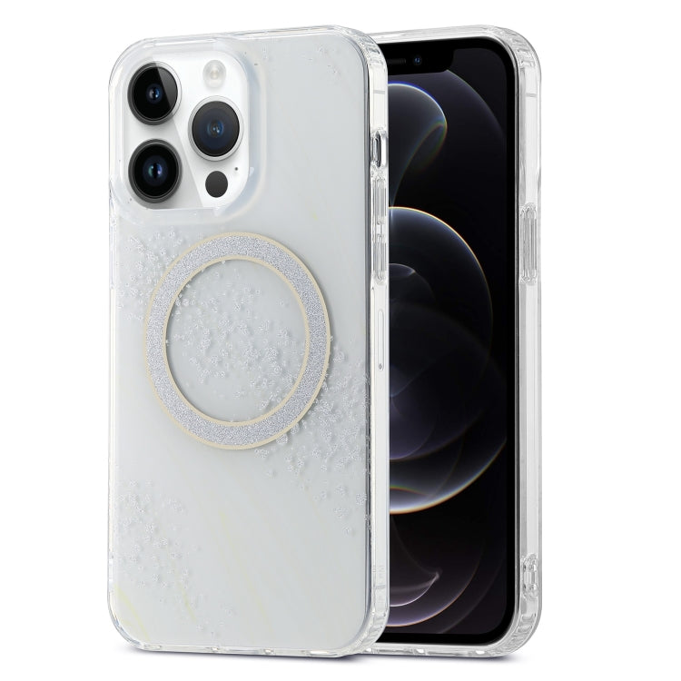 Dual-side IMD Marble Magsafe Phone Case, For iPhone 12 Pro