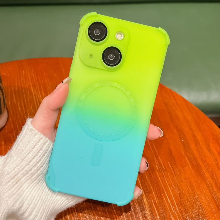 Four-Corner Shockproof Gradient TPU Phone Case, For iPhone 13 Pro Max, For iPhone 13 Pro, For iPhone 13, For iPhone 12