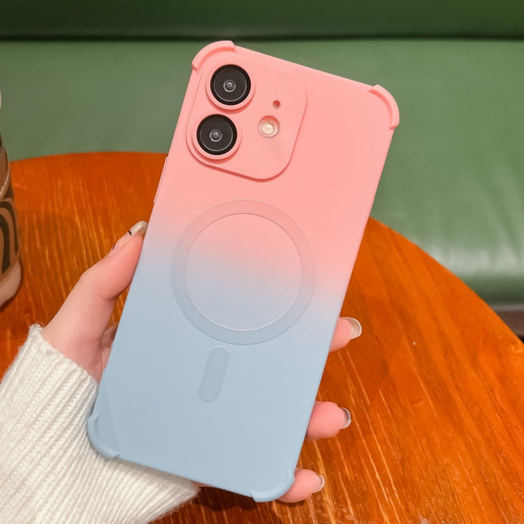 Four-Corner Shockproof Gradient TPU Phone Case, For iPhone 13 Pro Max, For iPhone 13 Pro, For iPhone 13, For iPhone 12