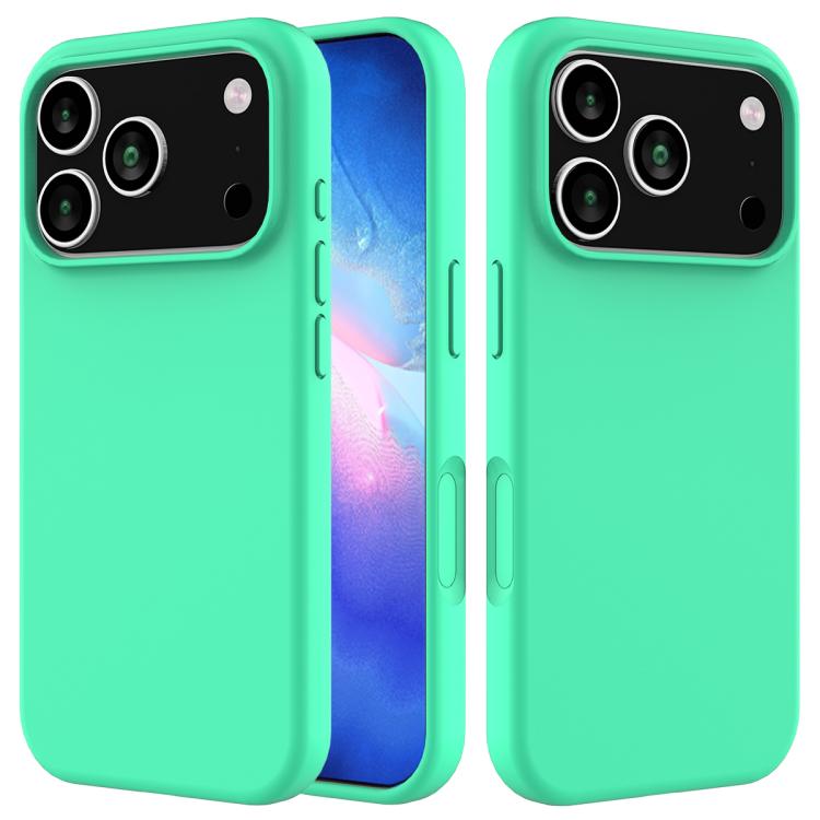 Solid Color Silicone Phone Case, For iPhone 17e / 16e, For iPhone 17 Pro Max