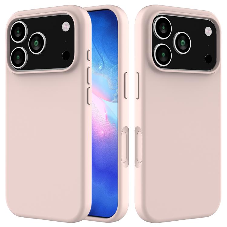 Solid Color Silicone Phone Case, For iPhone 17 Pro, For iPhone 17