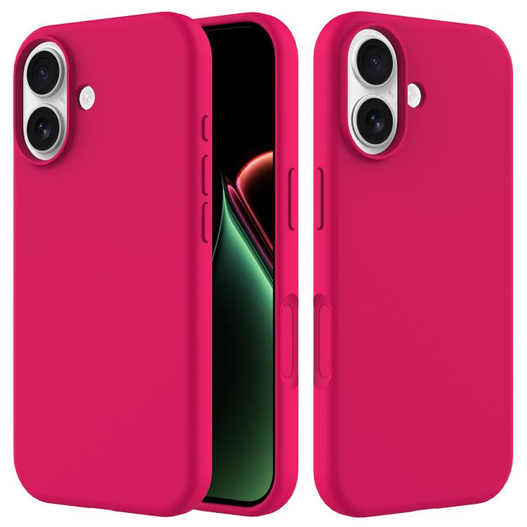 Solid Color Silicone Phone Case, For iPhone 17e / 16e, For iPhone 17